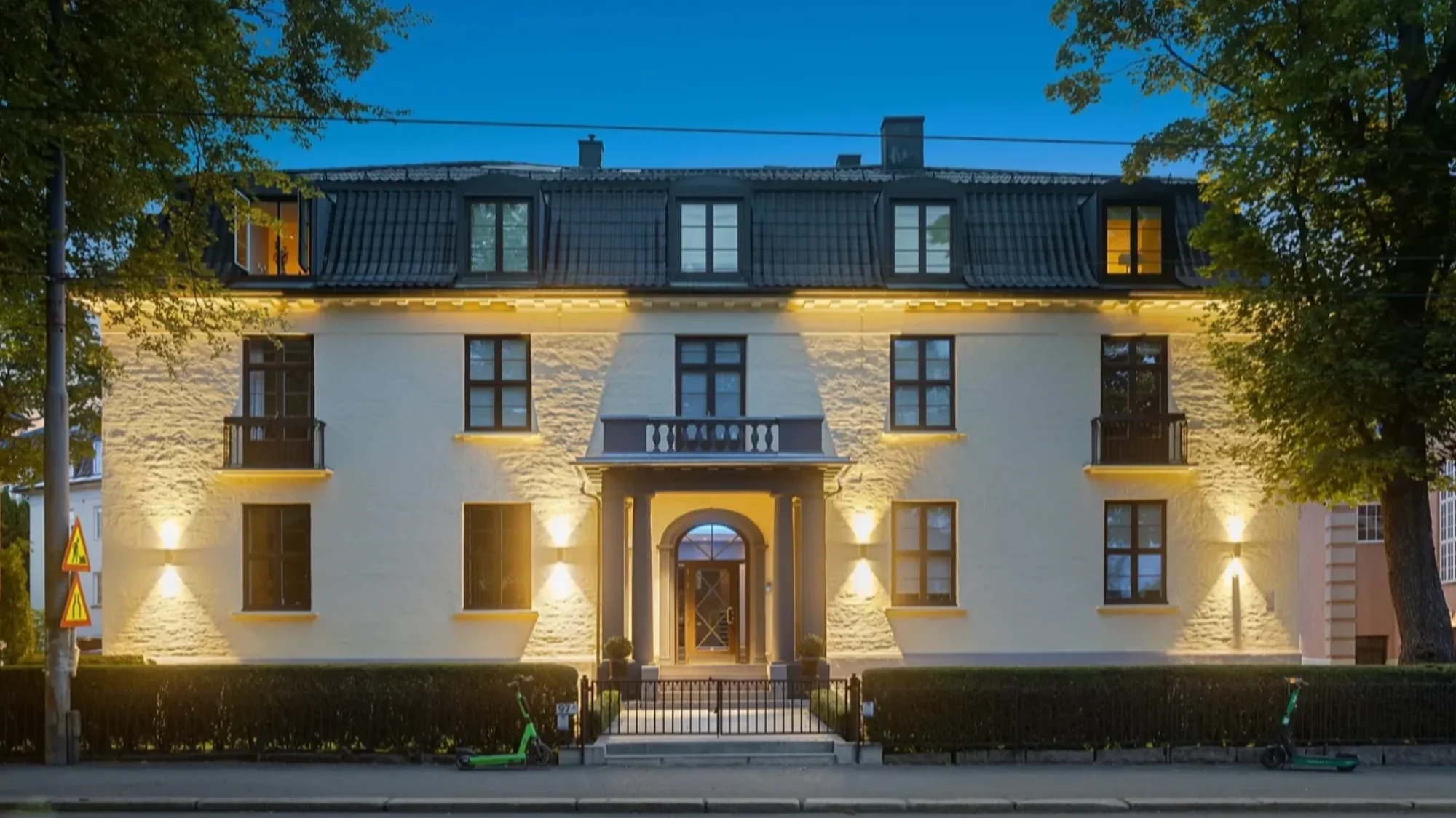 Lekkert townhouse med ettertraktet beliggenhet