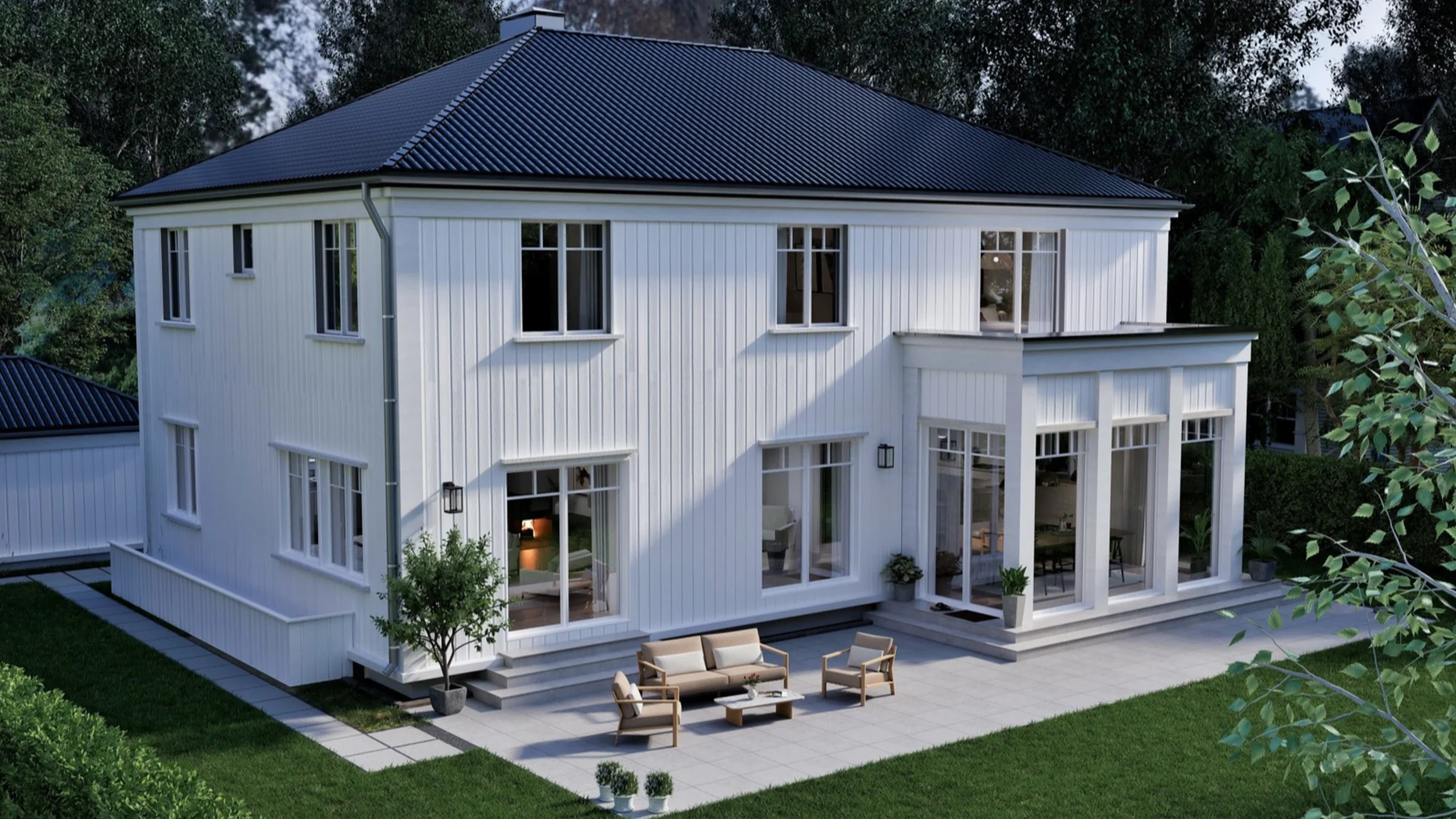 "Villa Hjørung"- en unik mulighet til å få en klassisk og herskapelig villa