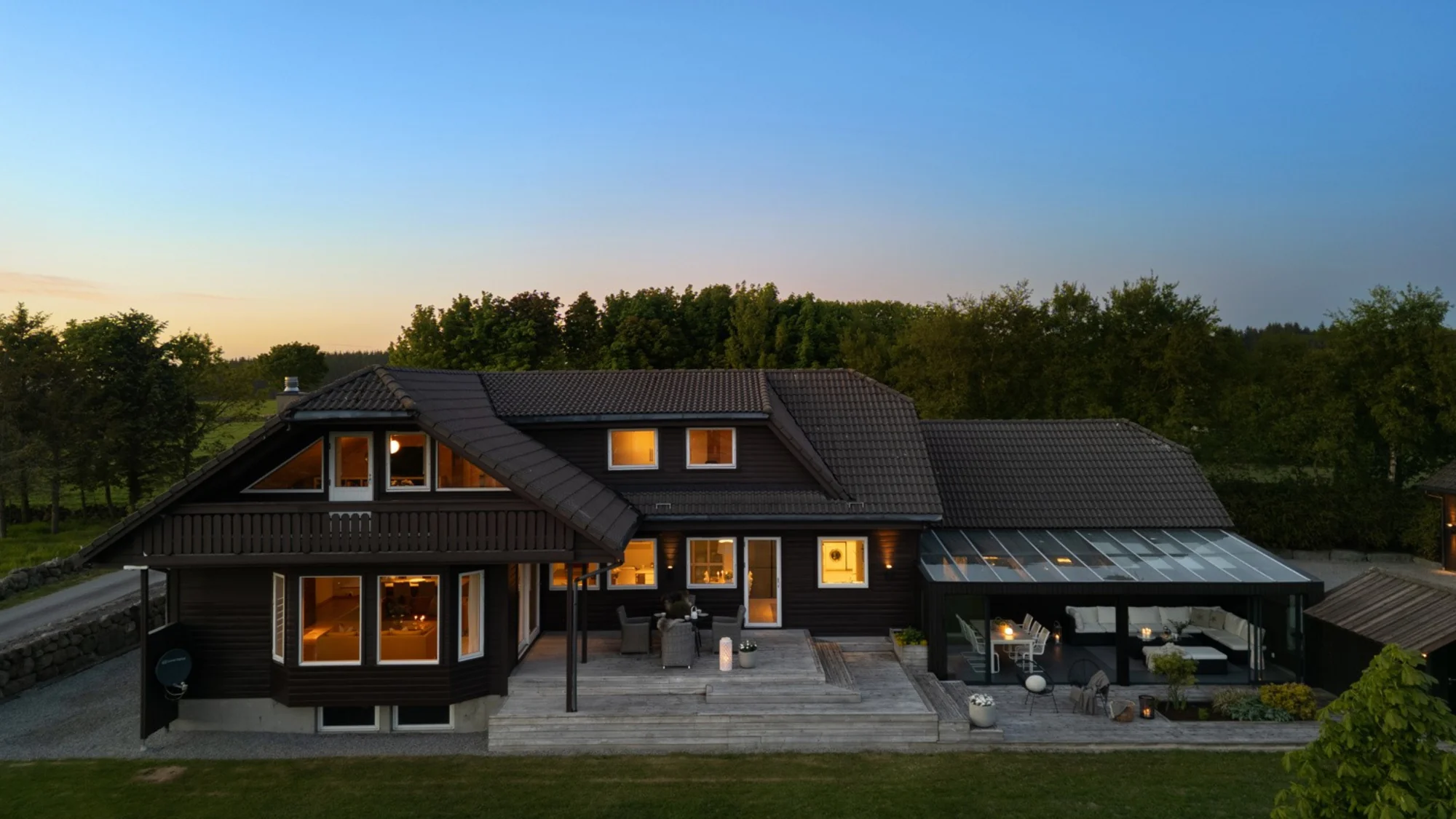 Sjelden eiendom på ca. 85 mål.