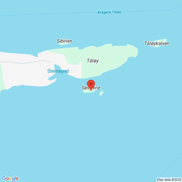 Bilde fra Google Maps, sentrert på adressen
