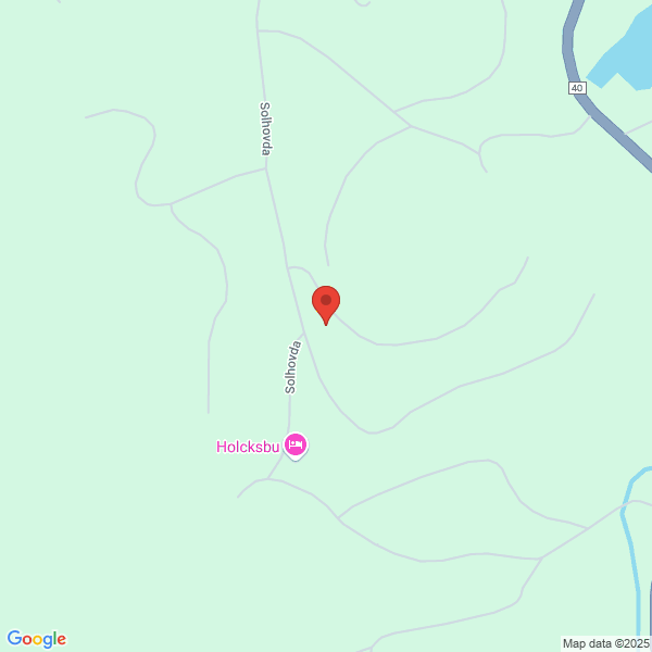 Bilde fra Google Maps, sentrert på adressen