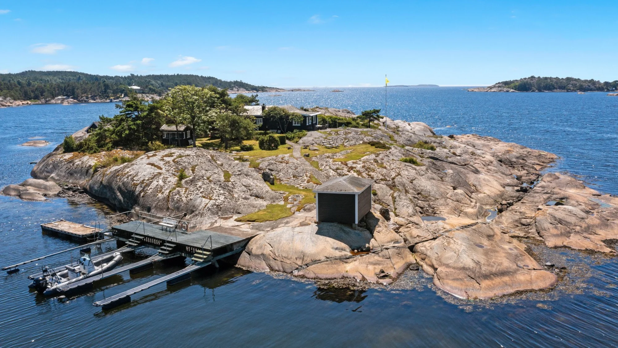 Egen øy mellom Hankø og Risholmen