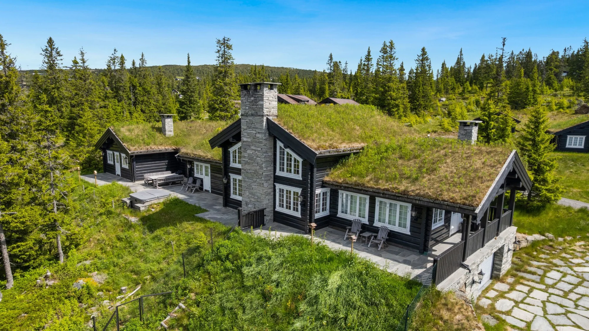 Lunnstaden Hafjell - Sjelden mulighet! Innholdsrik laftet hytte