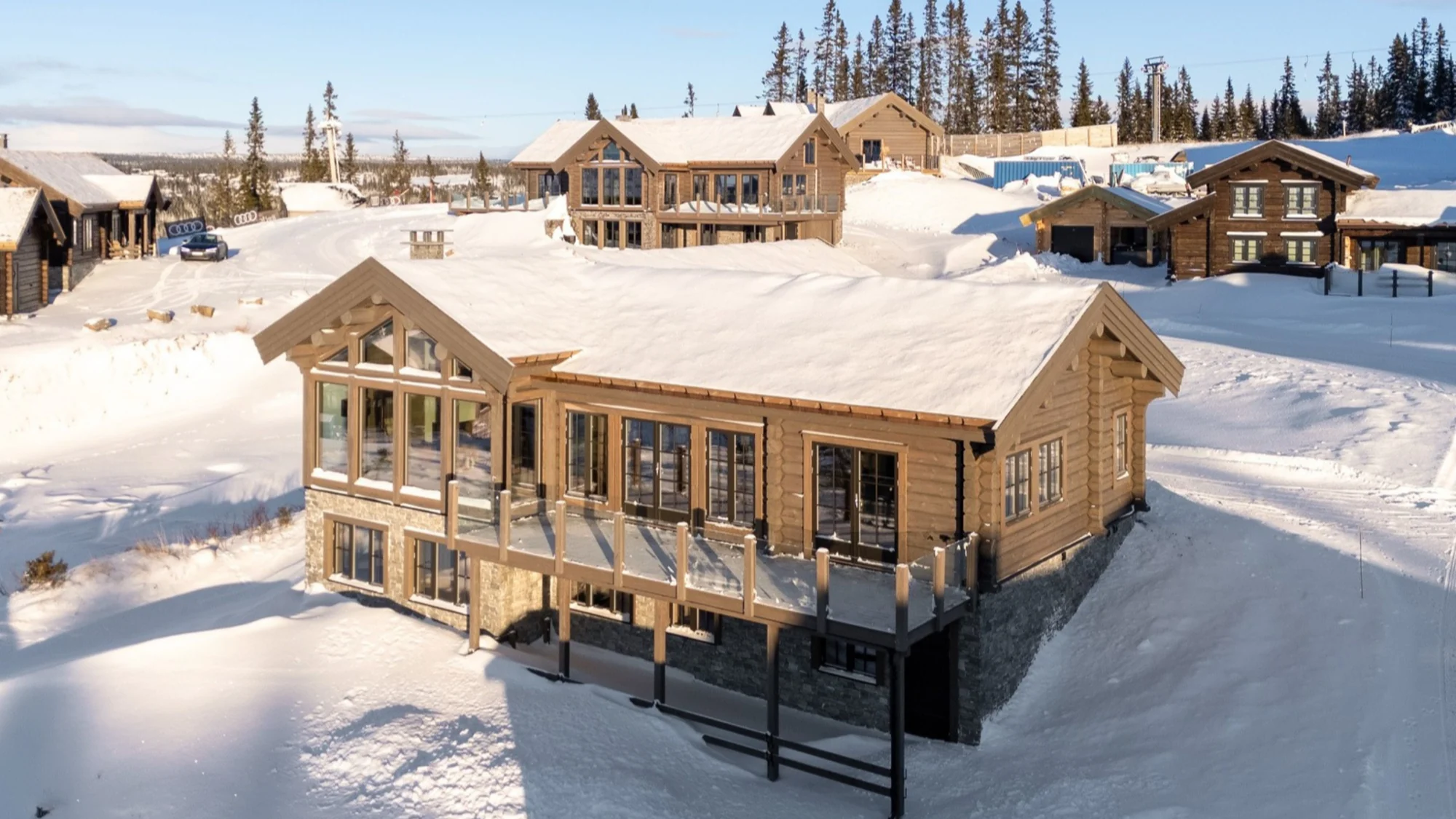 Svært lekker hytte med høy standard på Hafjell