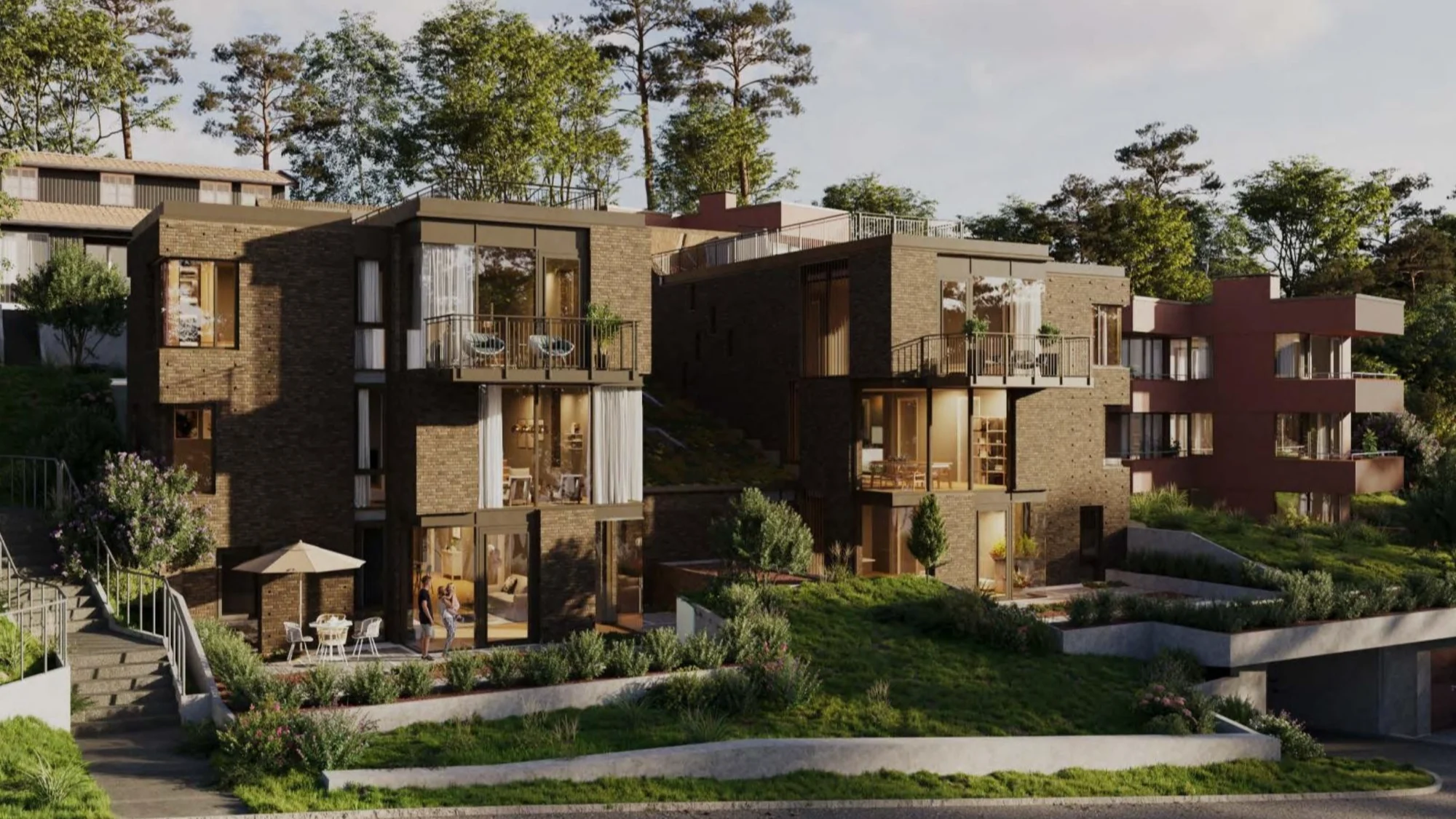 Lekker penthouse-duplex på 211 kvm