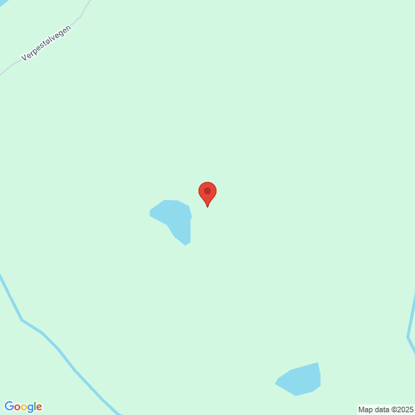 Bilde fra Google Maps, sentrert på adressen