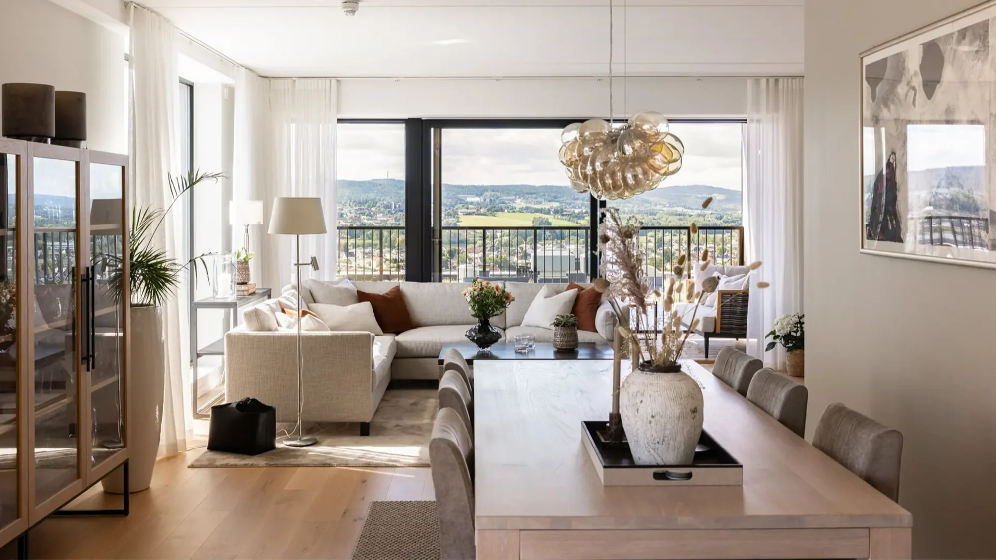 Eksepsjonell 4-roms penthouseleilighet
