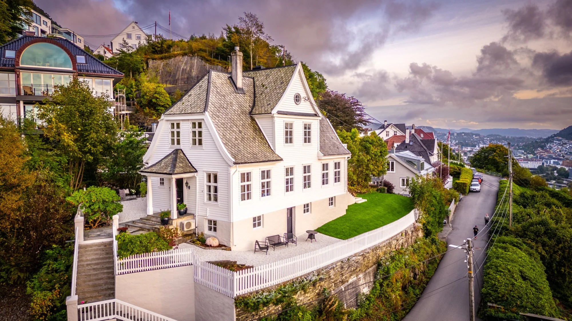 Vakker villa på en av Bergens beste adresser