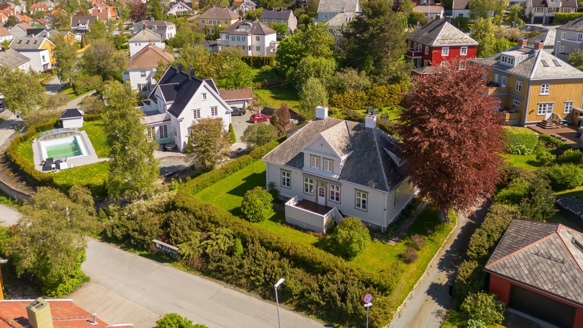 Herskapelig villa med utmerket beliggenhet