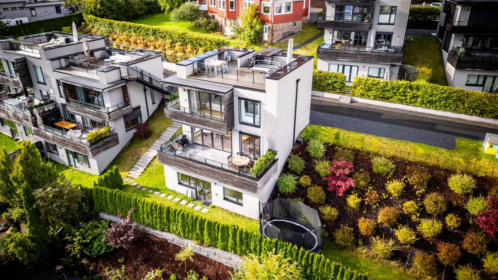 Arkitekttegnet enebolig på Midtstuen