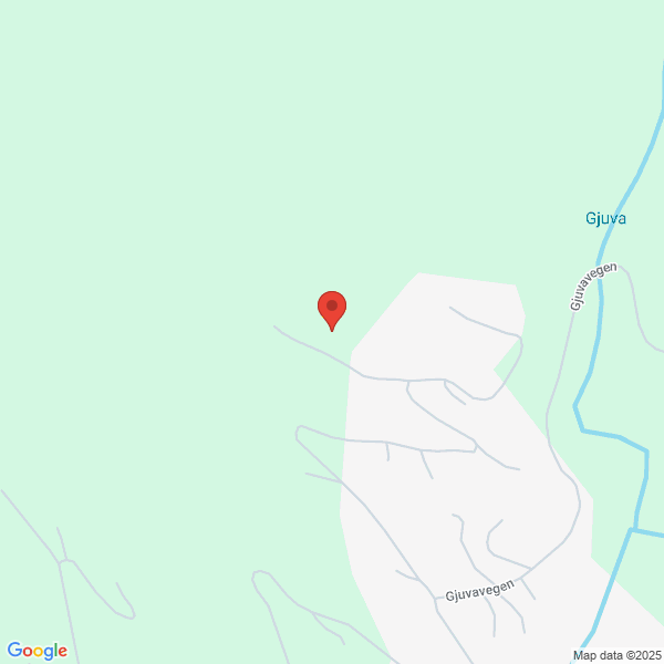 Bilde fra Google Maps, sentrert på adressen