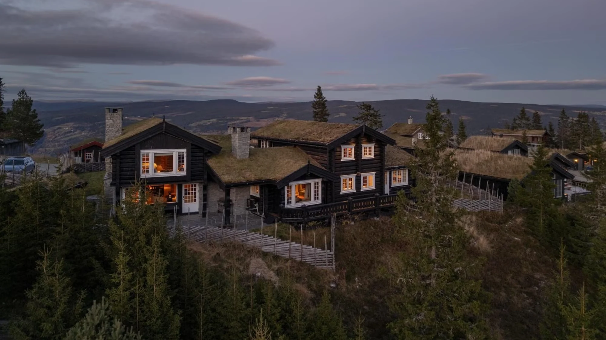 Eventyrlig fritidseiendom med flott beliggenhet