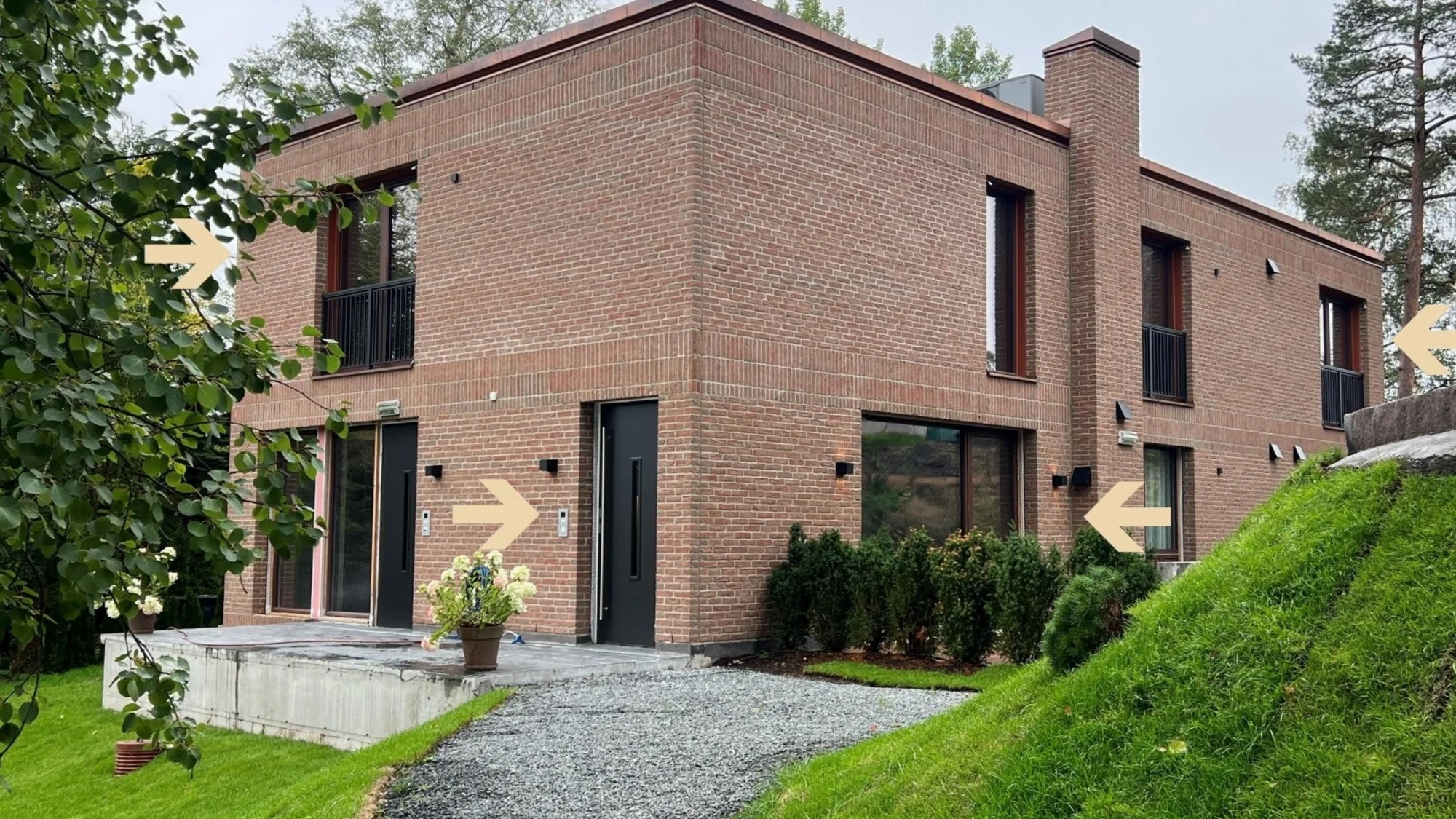 Ny og rålekker toppleilighet