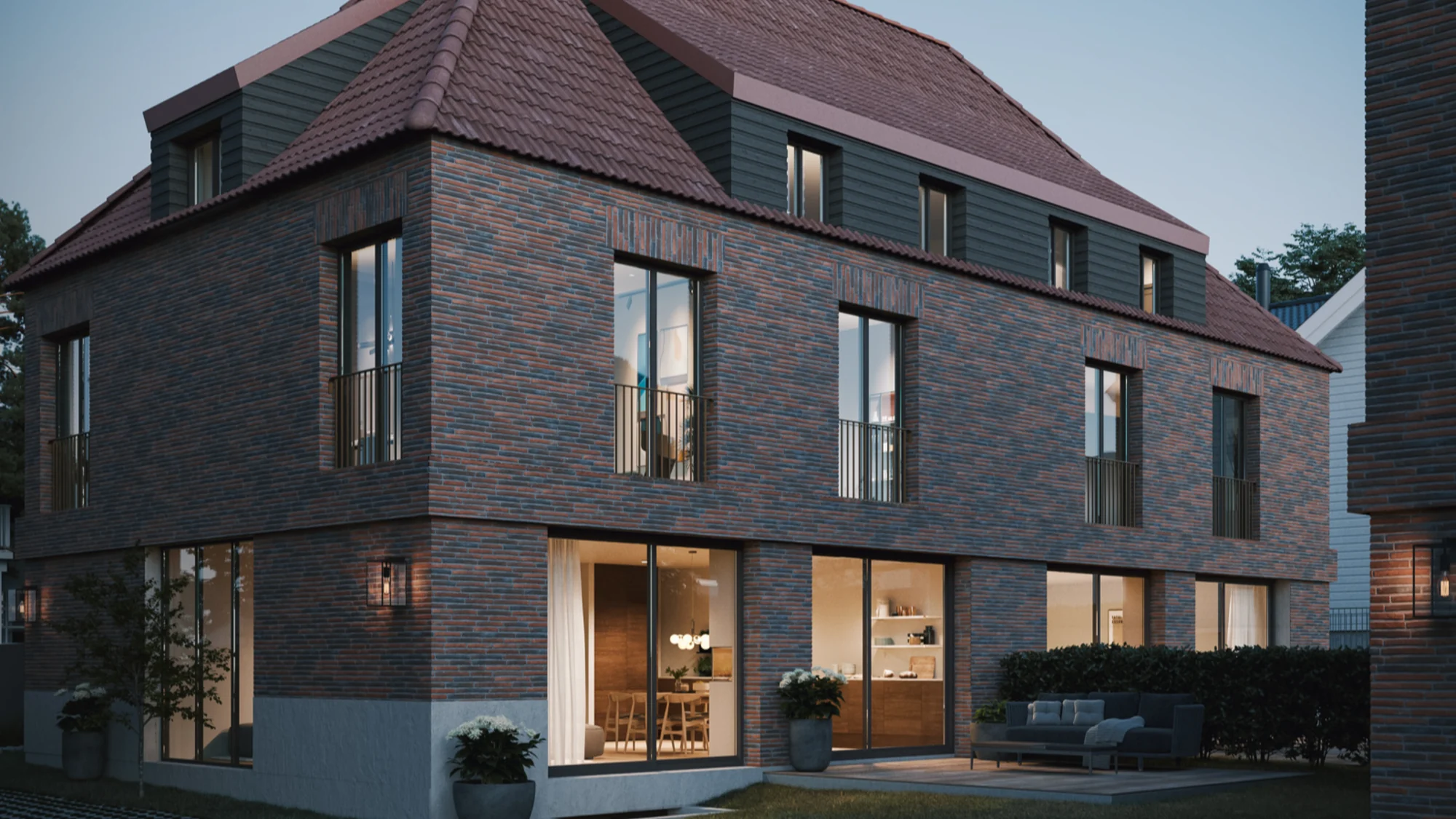 Nydelig townhouse i et utsøkt teglstensbygg