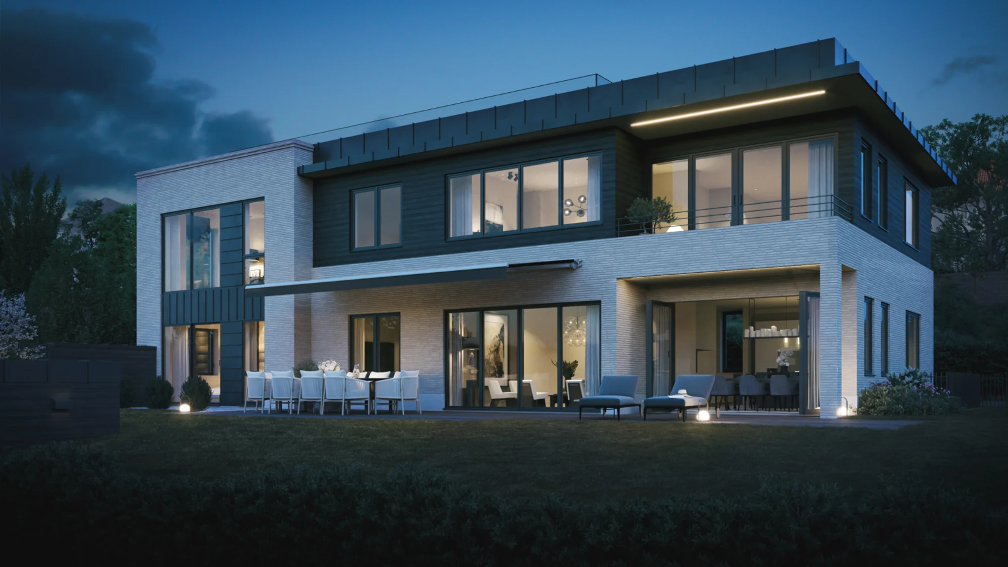 To svært eksklusive leiligheter med kompromissløs standard