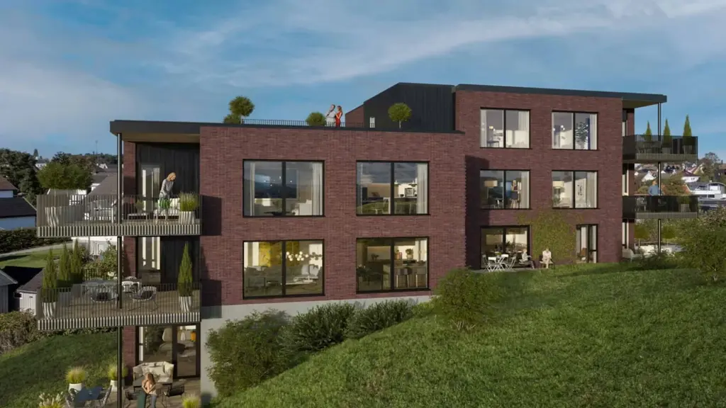 Lekker toppleilighet på 144 kvm med stor privat takterrasse