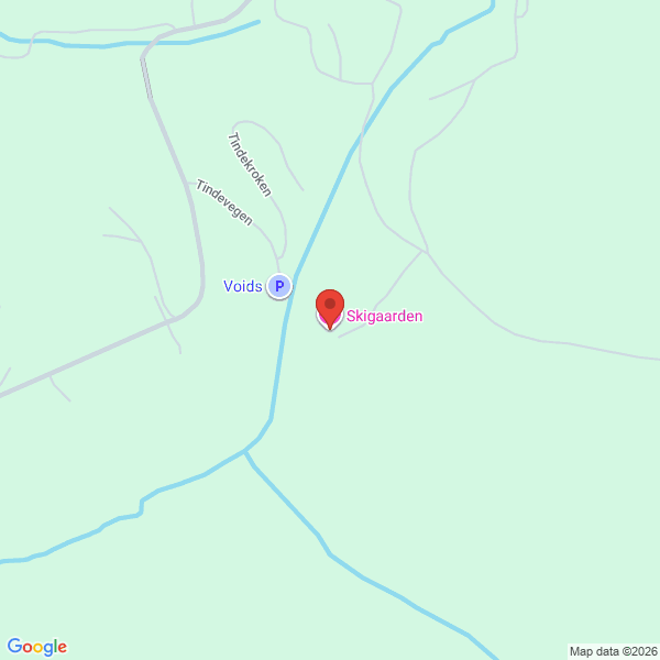 Bilde fra Google Maps, sentrert på adressen