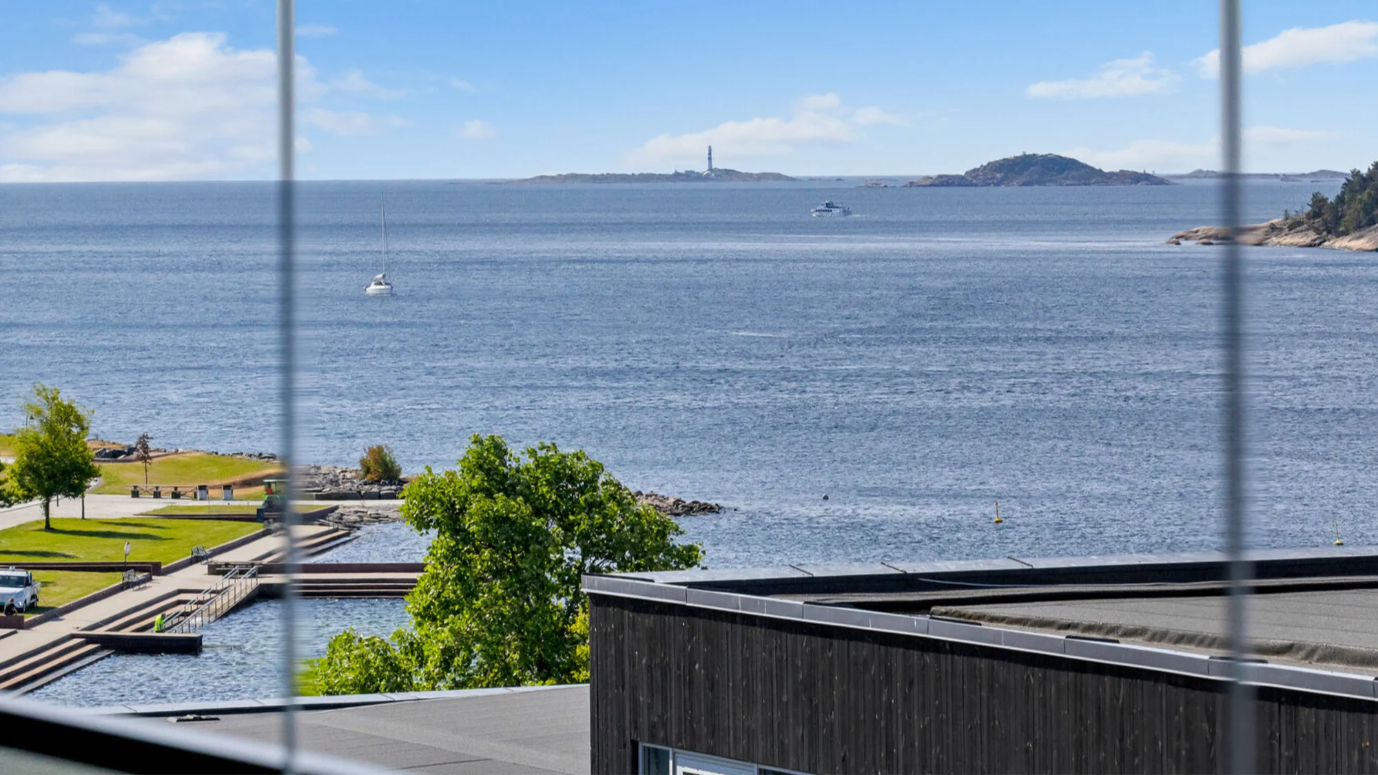 Ny toppleilighet med fin utsikt