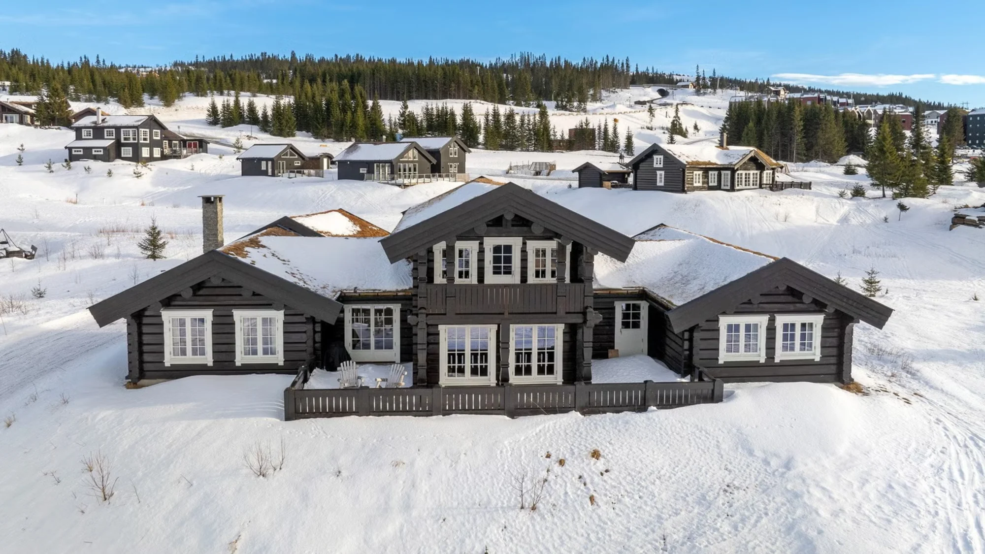 Attraktiv hytte med god beliggenhet - ski inn/ut