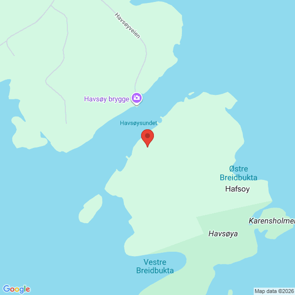 Bilde fra Google Maps, sentrert på adressen