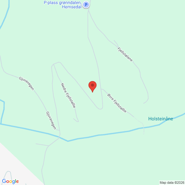 Bilde fra Google Maps, sentrert på adressen