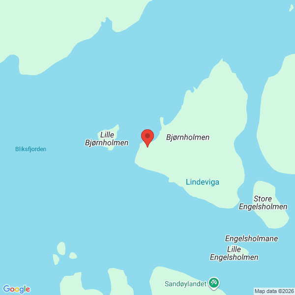 Bilde fra Google Maps, sentrert på adressen
