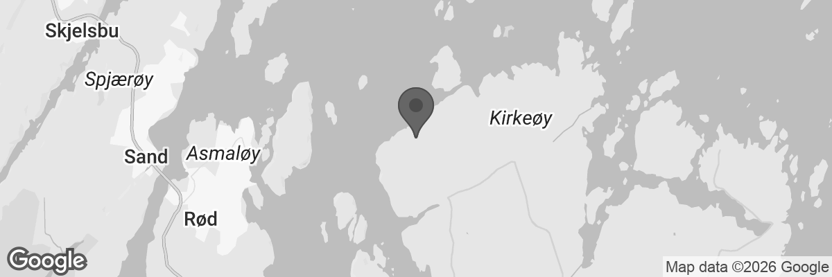 Bilde fra Google Maps, sentrert på adressen