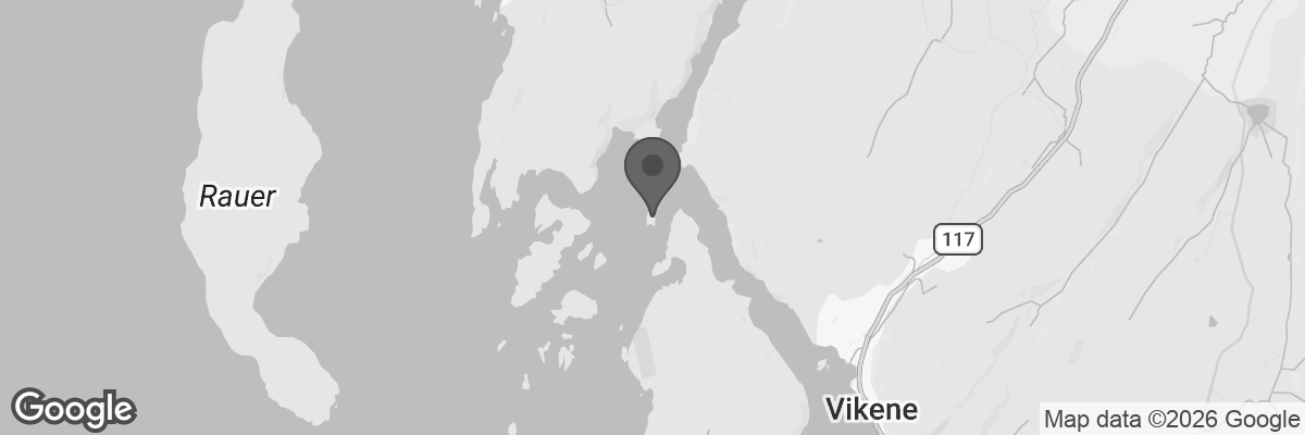 Bilde fra Google Maps, sentrert på adressen