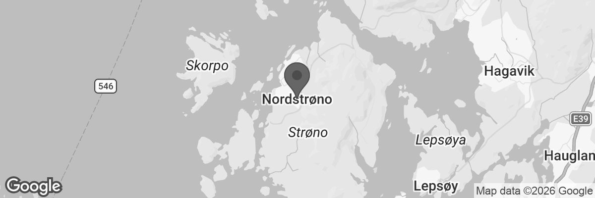 Bilde fra Google Maps, sentrert på adressen