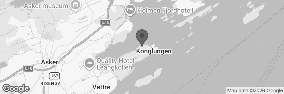 Bilde fra Google Maps, sentrert på adressen