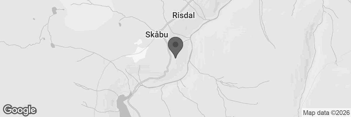 Bilde fra Google Maps, sentrert på adressen