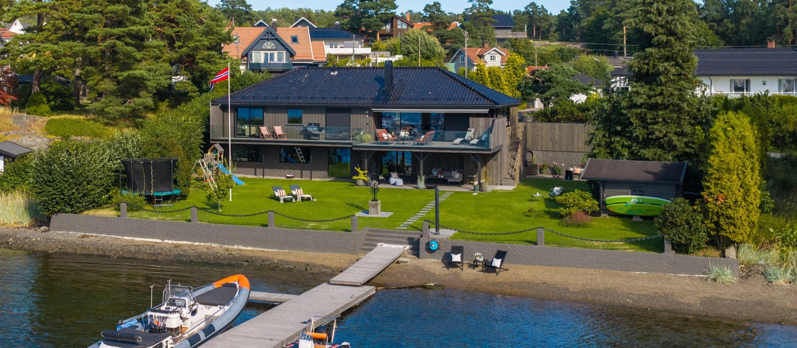 Oppfyll drømmen om villa/fritidsbolig i strandkanten på Asnes!