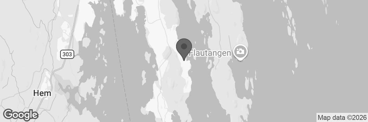 Bilde fra Google Maps, sentrert på adressen