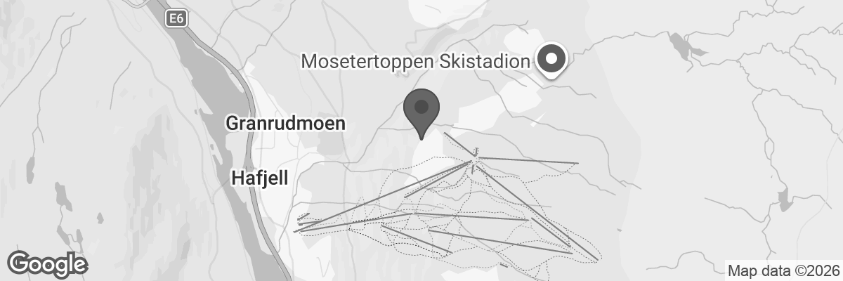 Bilde fra Google Maps, sentrert på adressen