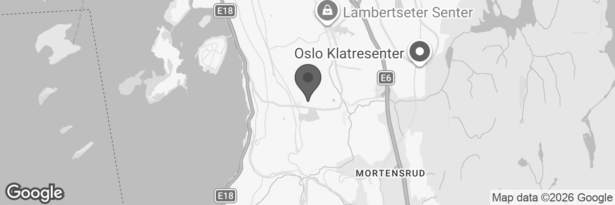 Bilde fra Google Maps, sentrert på adressen