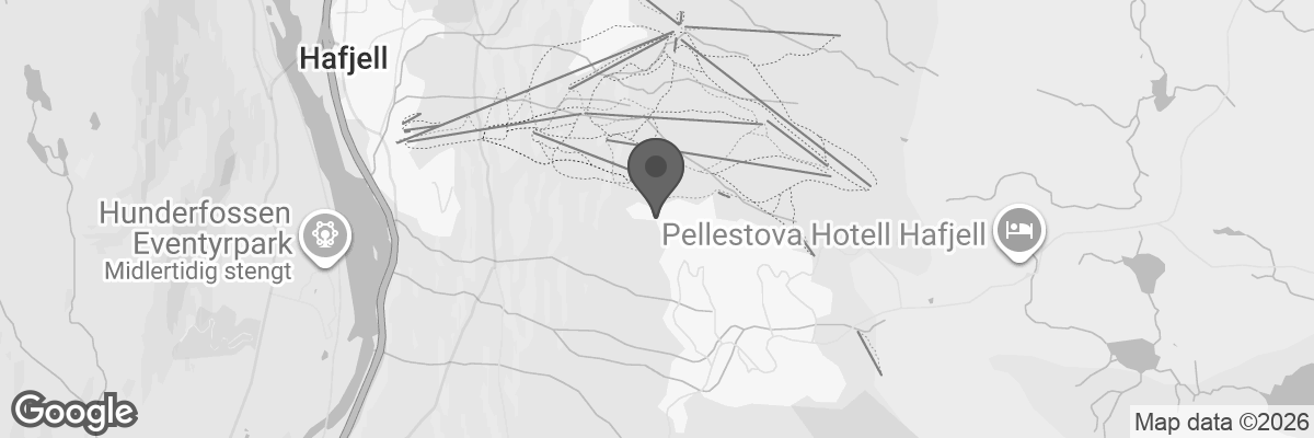 Bilde fra Google Maps, sentrert på adressen