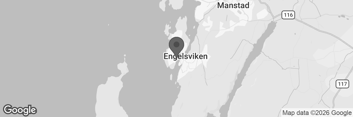 Bilde fra Google Maps, sentrert på adressen