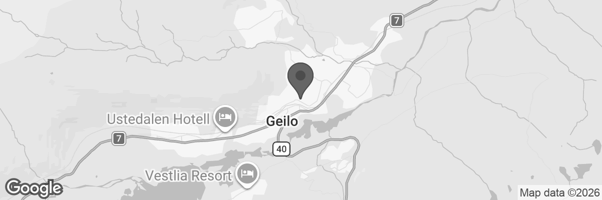Bilde fra Google Maps, sentrert på adressen