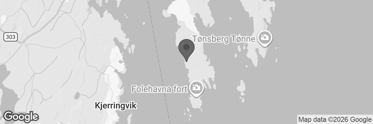 Bilde fra Google Maps, sentrert på adressen