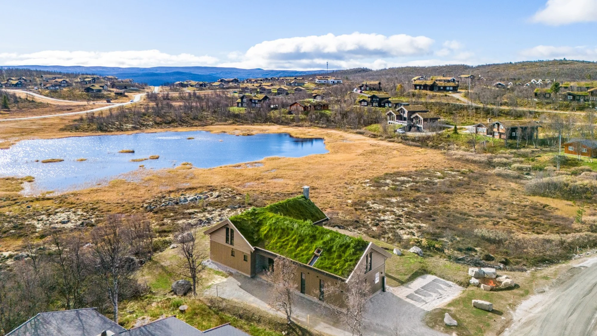 Ny hytte på Midthovda Kikut